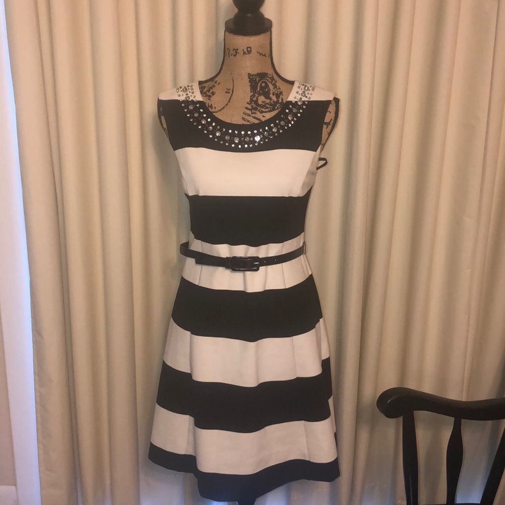 Never worn INC dress with rhinestones